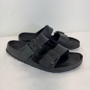 Birkenstock Arizona essentials Black Sandals Size EU 38/US7 Comfy, travel, beach